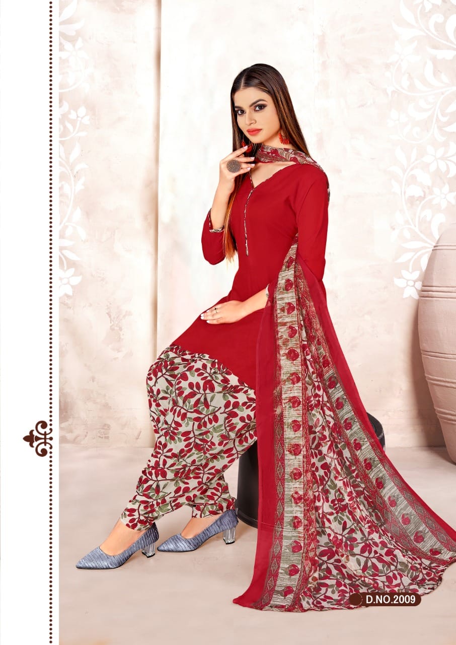 Rnx Rain Patiyala 2 American Crepe Printed Cotton Collection